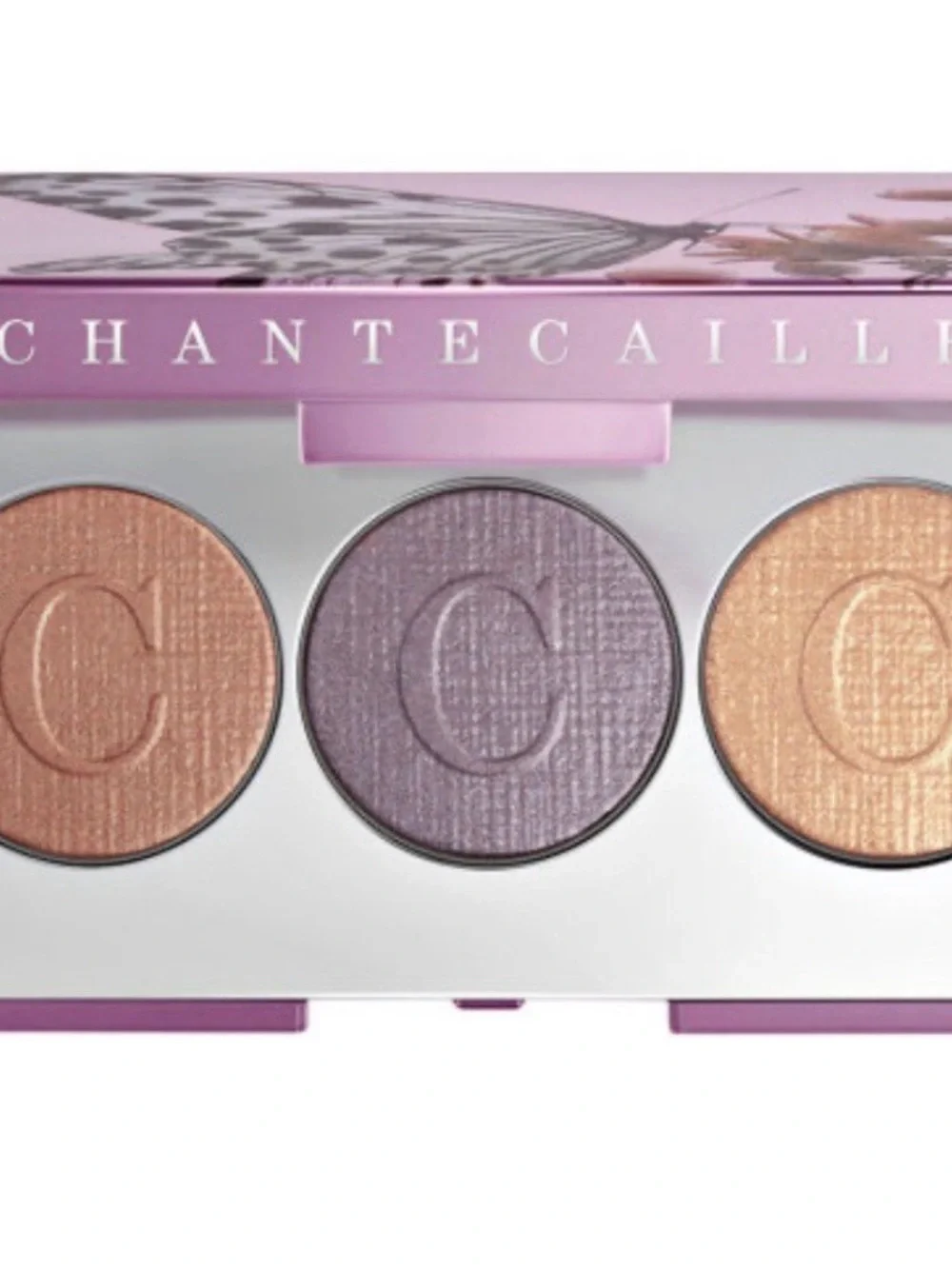 Chantecaille The Nymph Eye Trio Butterfly Eyeshadow Palette Limited MSRP $80